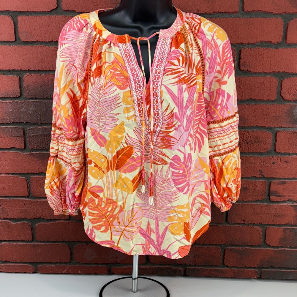 Haute‎ Hippie Blouse Woman's XS Tropical